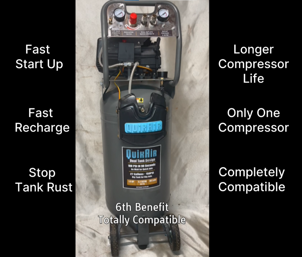 QuikAir Splitank Compressor