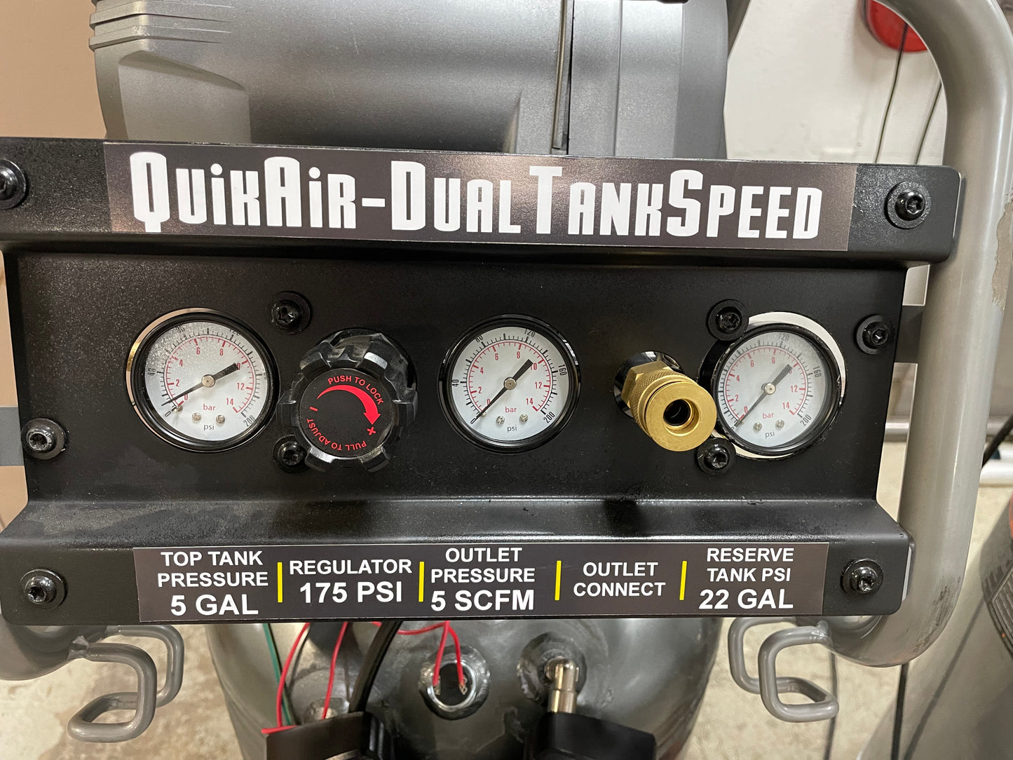 QuikAir Splitank Compressor