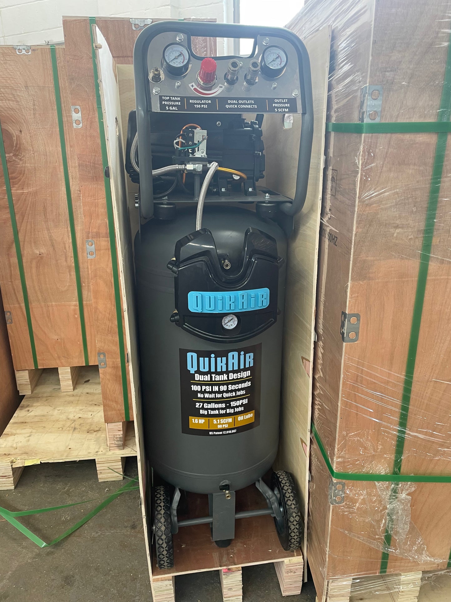 QuikAir Splitank Compressor
