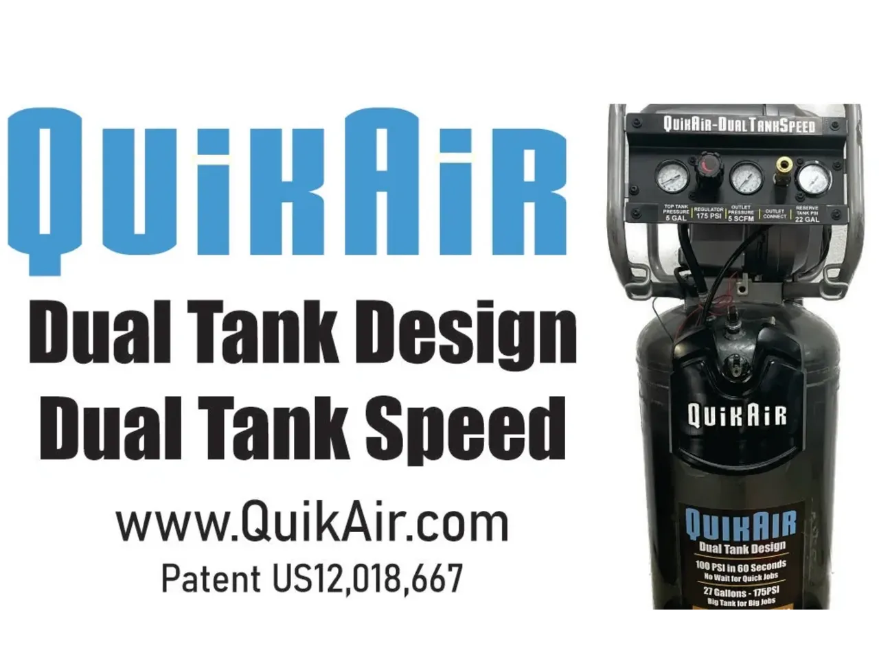 QuikAir Splitank Compressor